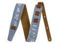 Fender Wrangler ripped denim strap, indigo