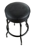 Fender embossed black logo barstool, black/black, 30"