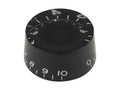 Boston KB-110-IM Speed knob, transparent black, fits 24 fine (CTS) and 18 coarse knurl (Alpha), m.i. Japan