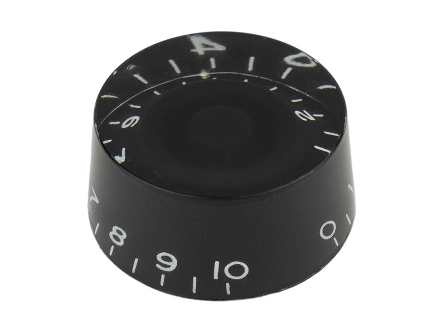 Boston KB-110-IM Speed knob, transparent black, fits 24 fine (CTS) and 18 coarse knurl (Alpha), m.i. Japan