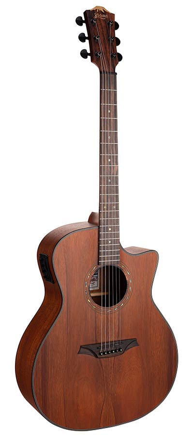 Bromo BAT2MCE Tahoma Series Grand Auditorium Elektro-akoestische Gitaar - Satin