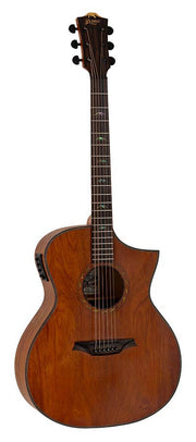 Bromo BAT4MCE Tahoma Series Hillside Auditorium Cutaway Elektro-akoestische Gitaar - Satin