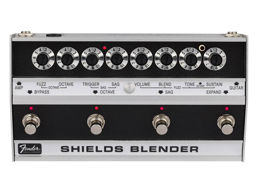 Fender Kevin Shields Blender octave fuzz, effects pedal for guitar or bass