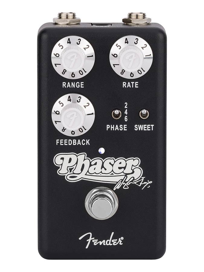 Fender Waylon Jennings phaser, effects pedal for guitar or bass
