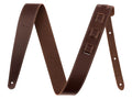 Fender Essentials 2" leather guitar strap, brown