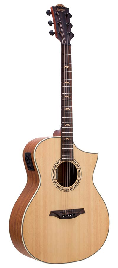 Bromo BAA4CE Appalachian Series Hillside Auditorium Elektro-akoestische Gitaar - Satin