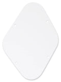 Boston P-102-W Rugplaat, potmeters cavity, wit, 1 ply, LP-model