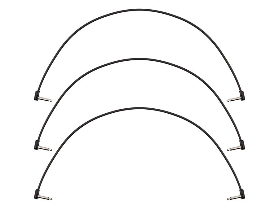 Fender Blockchain 24" patch cable, 3-pack, angle/angle