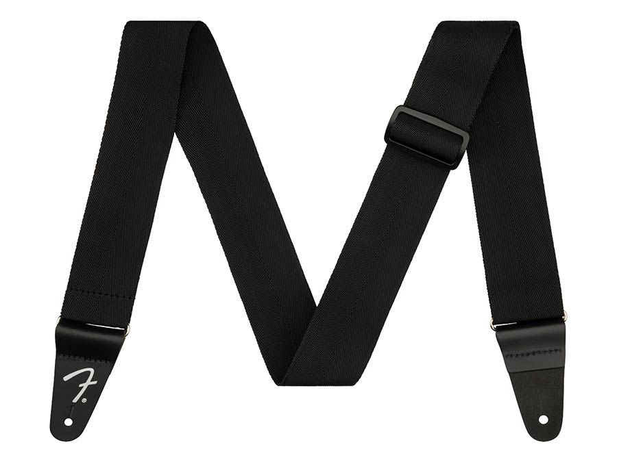 Fender Polypro guitar strap, black