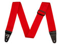 Fender Polypro guitar strap, red