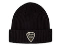 Fender pick patch ribbed beanie, black