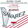 Savarez: Small Or Concert Harp String, Plain Kf, 1,01mm, Length: 1,50 Meter, Black