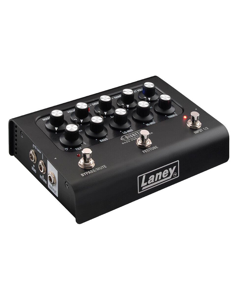 Laney Black Country Custom DIGBETH, Bass Pre Amplifier Pedal, Nathan EAST Signature