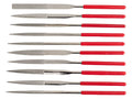 Boston DNFS-10 Diamond needle file set 160x4mm - 10 pcs