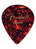 Fender 12 pcs 551 shape heavy guitar picks