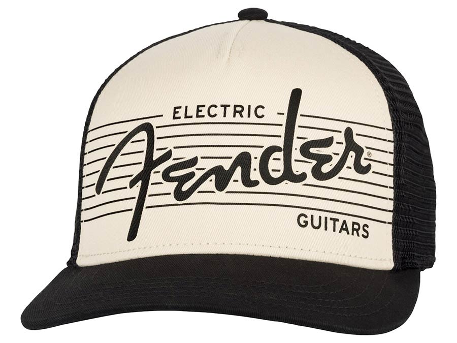 Fender Electric hat black/cream one size