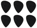 Fender offset picks, 6 pieces, black