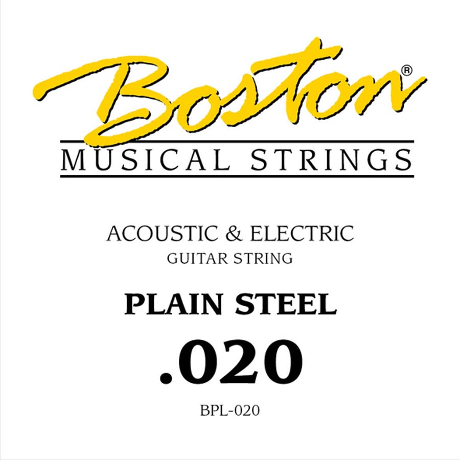 Boston BPL-020 .020 snaar, plain steel
