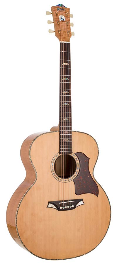 Bromo BAN7E Denali Series Jumbo Elektro-akoestische Gitaar - Gloss