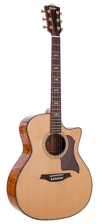 Bromo BAN2CE Denali Series Grand Auditorium Elektro-akoestische Gitaar - Gloss