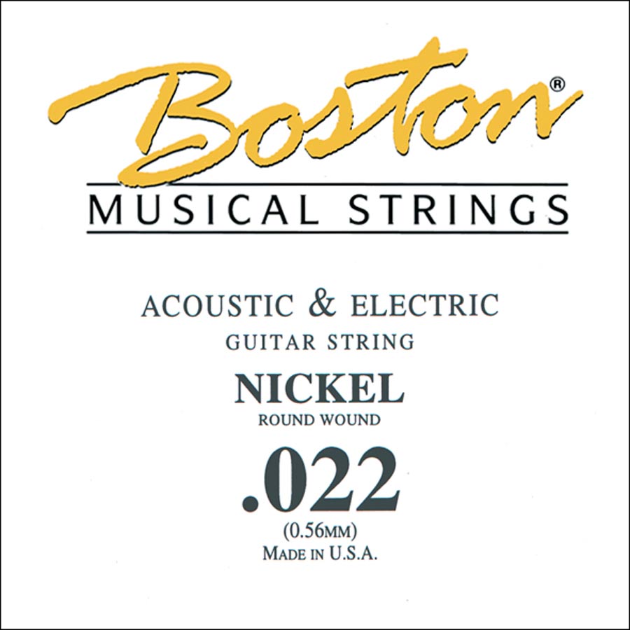 Boston BEN-022 .022 snaar, nickel roundwound