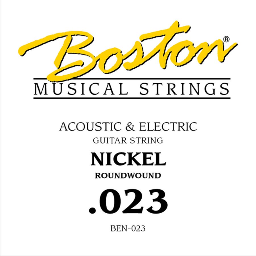 Boston BEN-023 .023 snaar, nickel roundwound