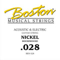 Boston BEN-028 .028 snaar, nickel roundwound