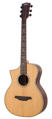 Bromo BAR5CEL Rocky Mountain Series Hillside Concert Elektro-akoestische Gitaar - Satin