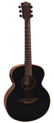 Bromo BAT8ME/BK Tahoma Series Mini Jumbo Elektro-akoestische Gitaar - Black