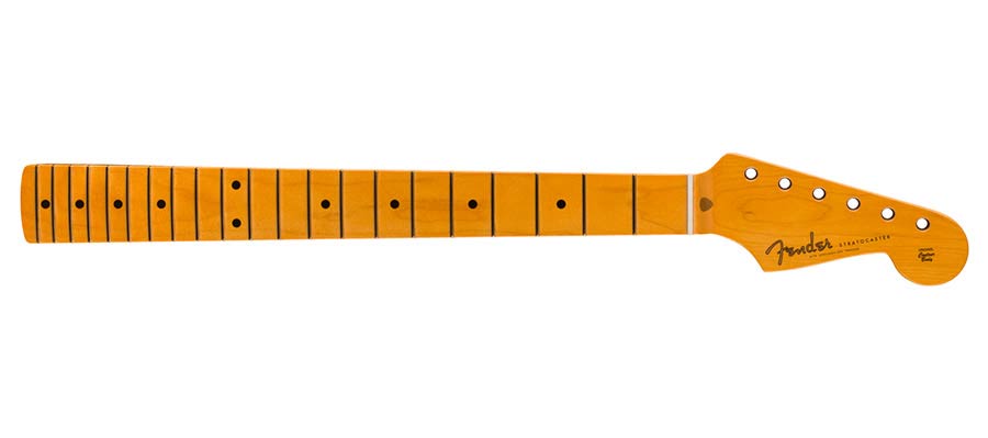 Fender American Vintage II 1957 Stratocaster neck, 21 vintage tall frets, 7.25" radius, maple