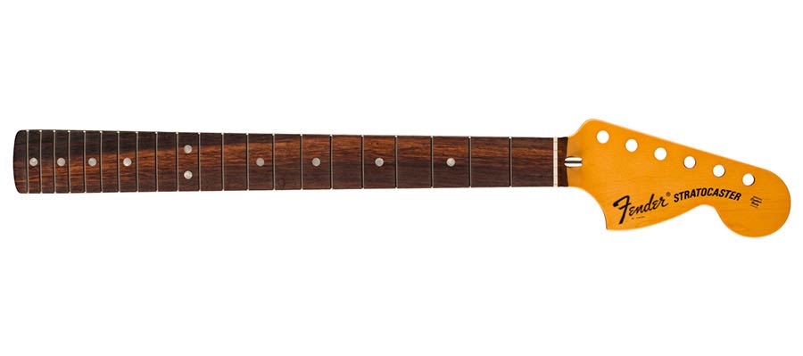 Fender American Vintage II 1973 Stratocaster neck, 21 vintage tall frets, 7.25" radius, rosewood