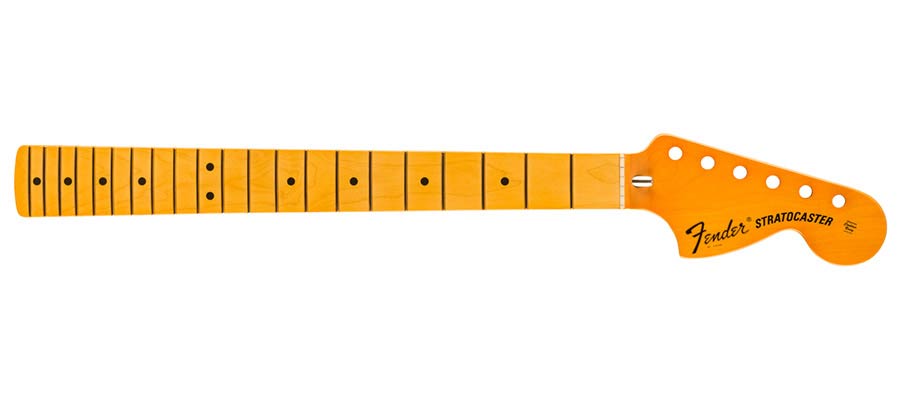Fender American Vintage II 1973 Stratocaster neck, 21 vintage tall frets, 7.25" radius, maple
