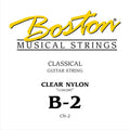 Boston CN-2 B-2 snaar voor klassieke gitaar, clear nylon