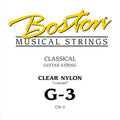 Boston CN-3 G-3 snaar voor klassieke gitaar, clear nylon