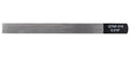 Boston GTNF-016 Gauged nut slotting file 0.016" (0.40mm) 150x12mm, 65Mn carbon steel HRC 35-55 hardness