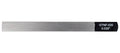 Boston GTNF-035 Gauged nut slotting file 0.035" (0.88mm) 150x12mm, 65Mn carbon steel HRC 35-55 hardness