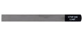 Boston GTNF-046 Gauged nut slotting file 0.046" (1.15mm) 150x12mm, 65Mn carbon steel HRC 35-55 hardness