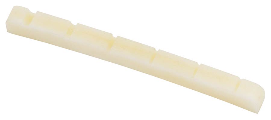Fender pre-slotted genuine bone nut for electric guitar, 9.5" radius