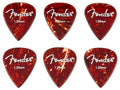 Fender Aero acrylic picks, 6-pack, 1.25mm