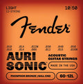 Fender string set acoustic 12, ph.bronze roundwound, ball end, 10-48