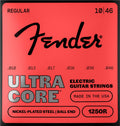 Fender string set electric, nickel plated steel, ball end, 10-46