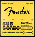 Fender string set electric bass, nickel plated steel, long scale, 50-105