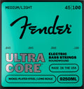 Fender string set electric bass, nickel plated steel, ball end, 45-100