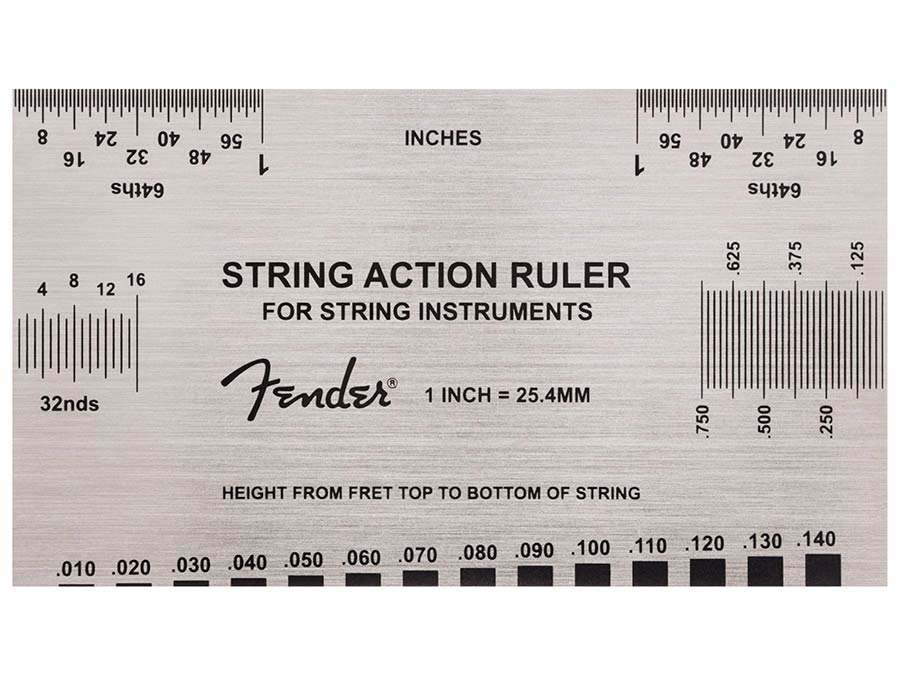 Fender string action gauge