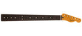 Fender satin roasted maple fat Telecaster neck, 22 medium jumbo frets, 9.5'' radius, rosewood, u shape