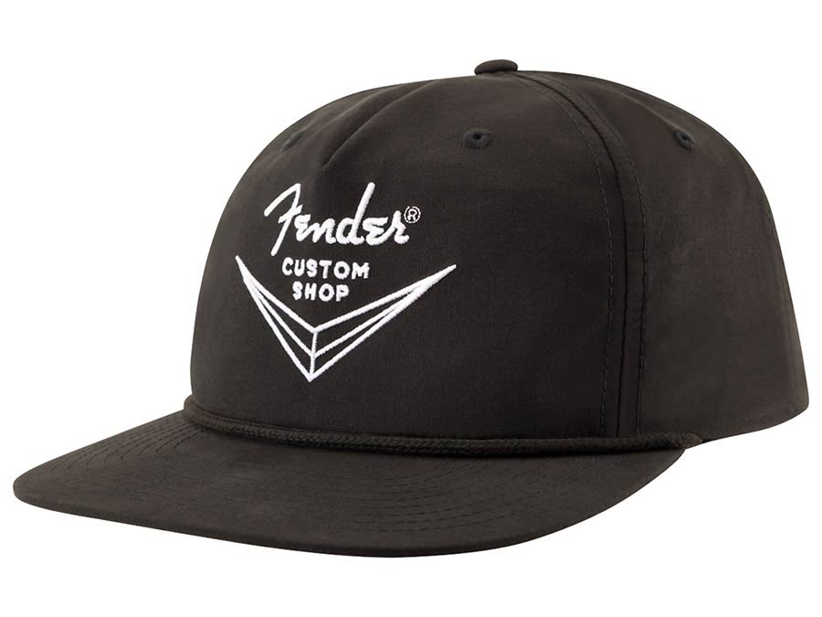 Fender custom shop logo hat, black