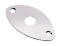Boston JP-3-C Jack plate, football vorm, schuin metaal, chroom