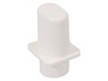 Boston LW-330 Switch cap Teaser hihat model, fits 3,5mm blade, white