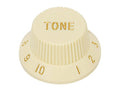 Boston KI-240-T Bell knob, Stallion, ivory, tone, metric, fits 18 coarse knurl (Alpha) incl. Japan