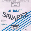 Savarez: D-4-Snaar, Silverplated Wound Ht Classic, Sluit Aan Bij 540-J Set, Hard Tension